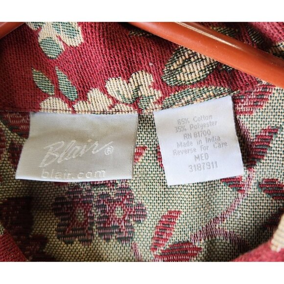 Blair Womens Floral Jacket Medium cottagecore - Picture 2 of 9